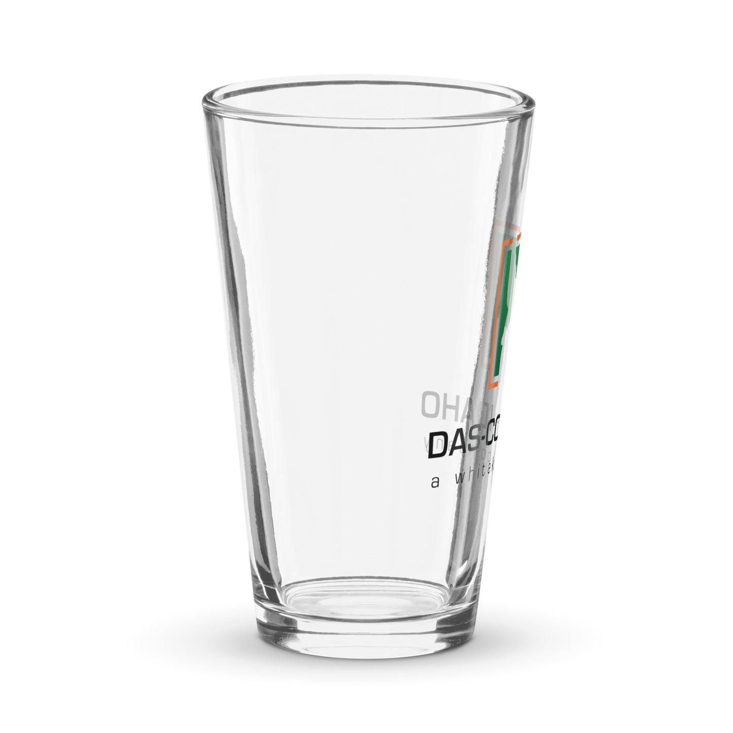 Shaker pint glass